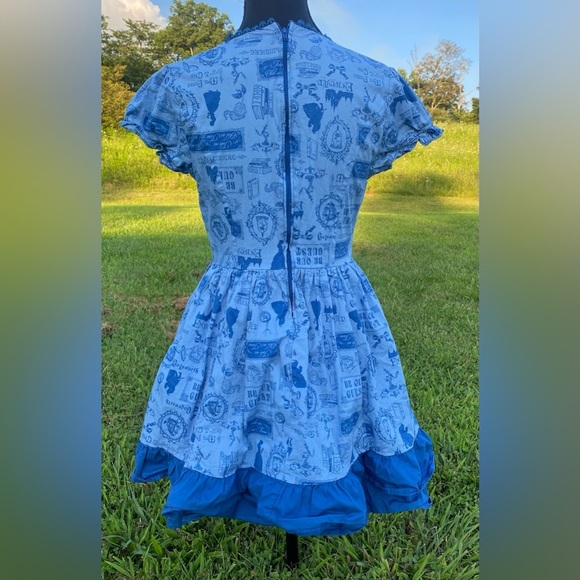 Disney Beauty & Beast Ruffle Dress Small Limited edition Hot Topic - Picture 6 of 13